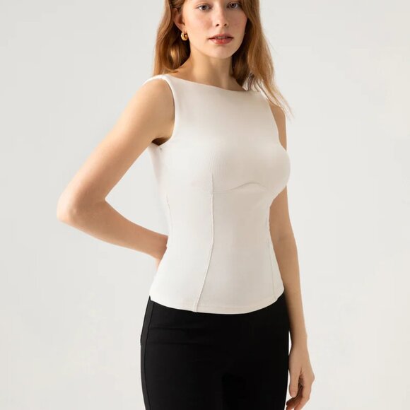 OGLmove bustier boatneck brami top XS - Picture 2 of 16